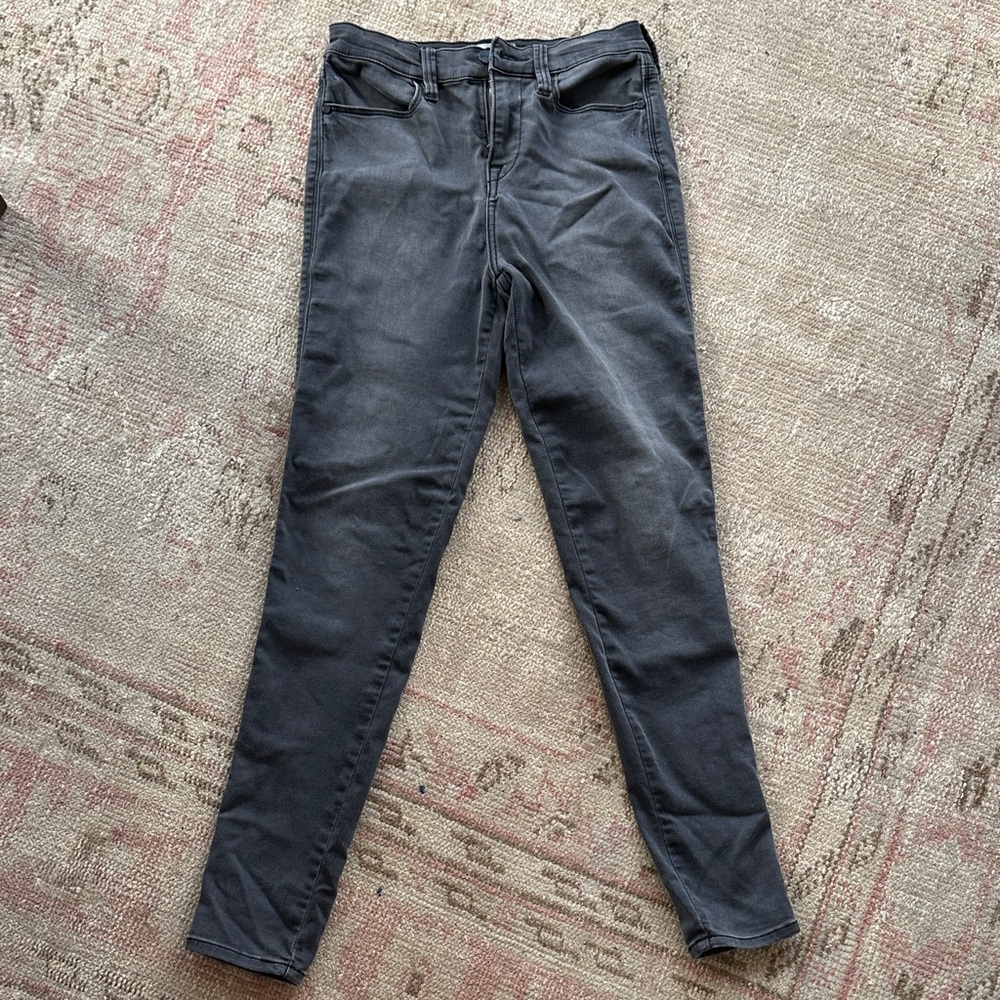 Women’s Black Stretch Skinny Jeans Grab Denim